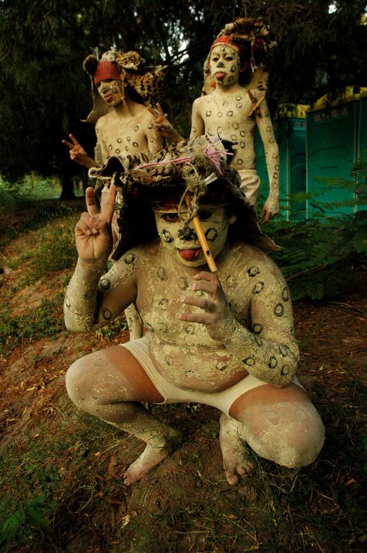 niños danzantes del sur de mexico