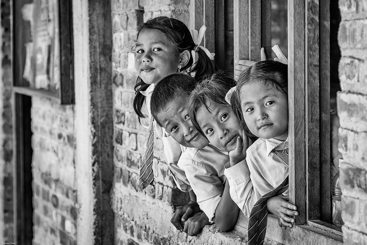 Niños de Nepal