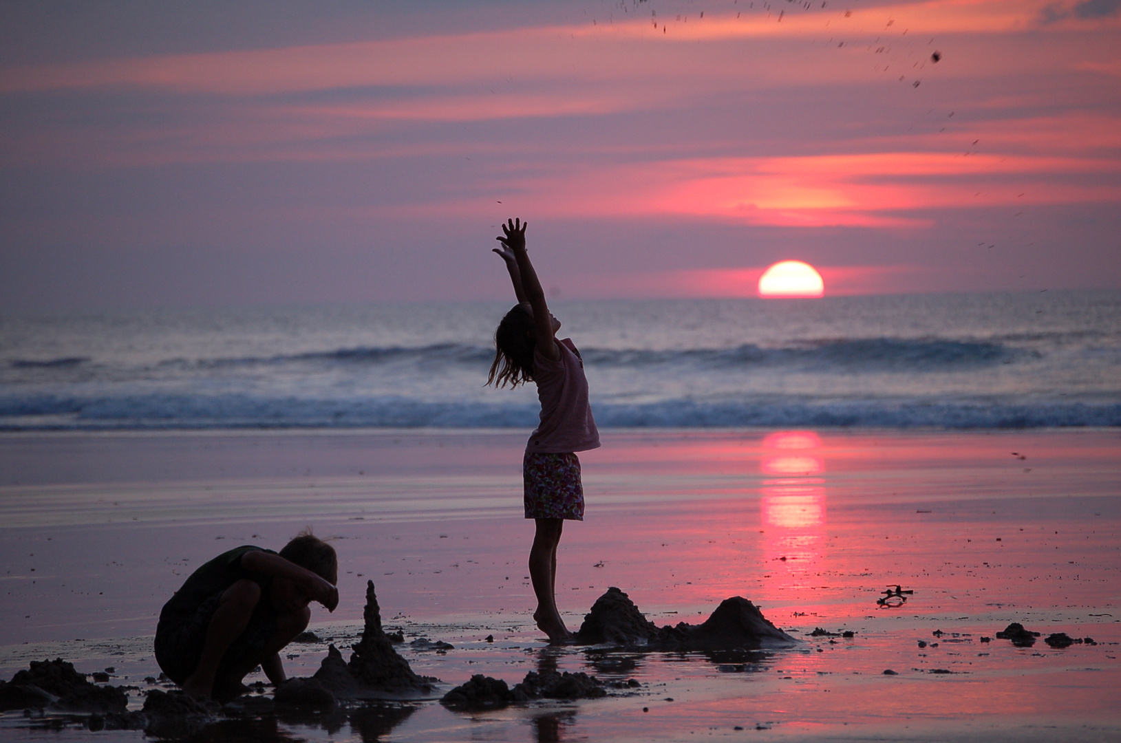 Niños en la playa