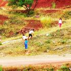 niños jugando --