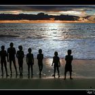 Niños Ndowé - Playas de Tica - Guinea Ecuatorial
