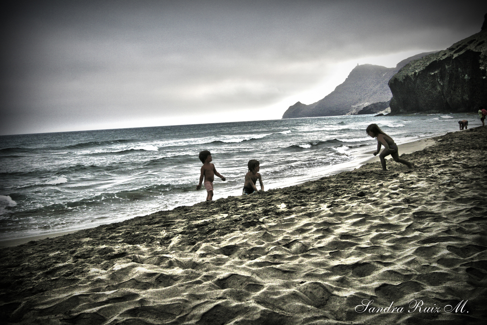 Niños playa