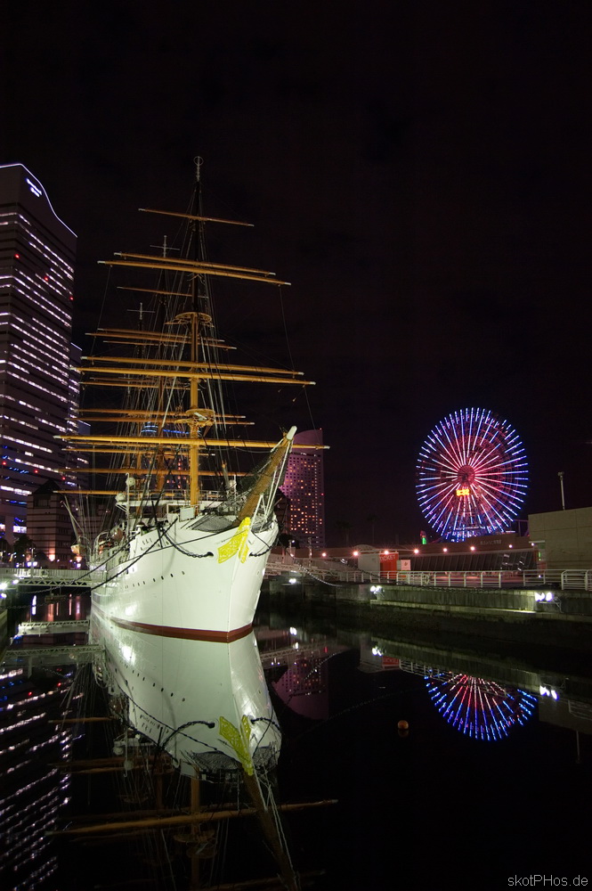 Nippon Maru at Yokohama Bay Area