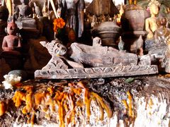 nirwana buddha, pak ou, laos 2010