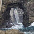 NishiIzu - the tunnel-rocks at the sea