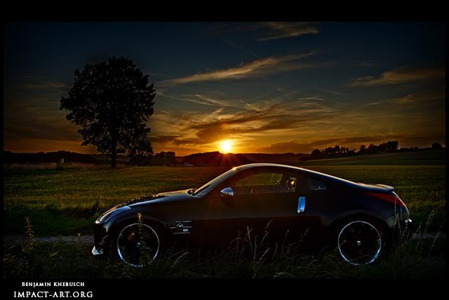 Nissan 350Z Sunset