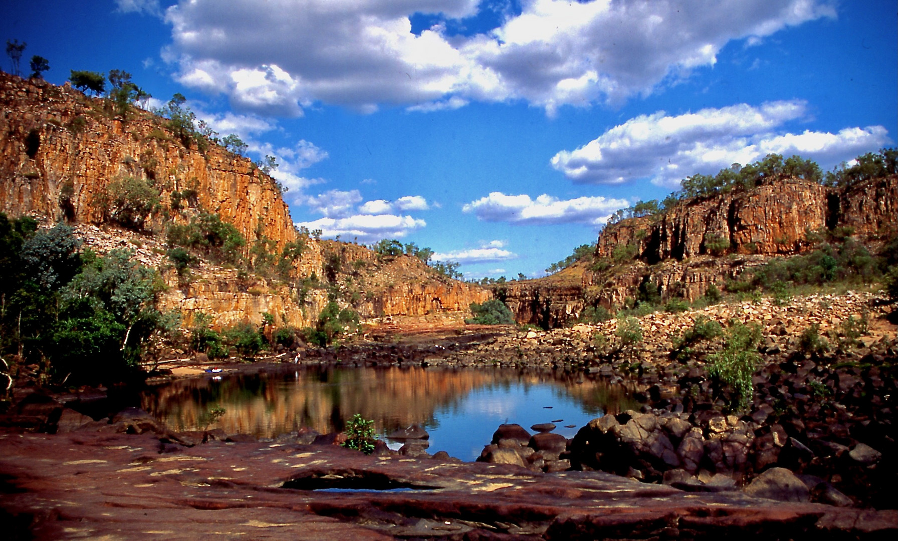 Nitmiluk Nationalpark,  Zweiter Canyon