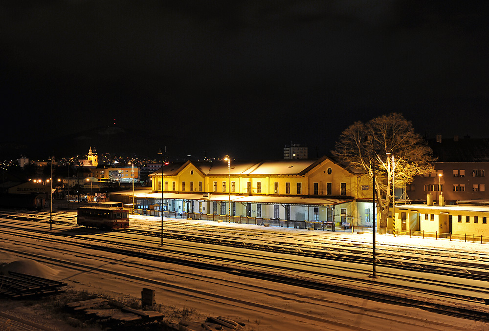 Nitra in der Nacht