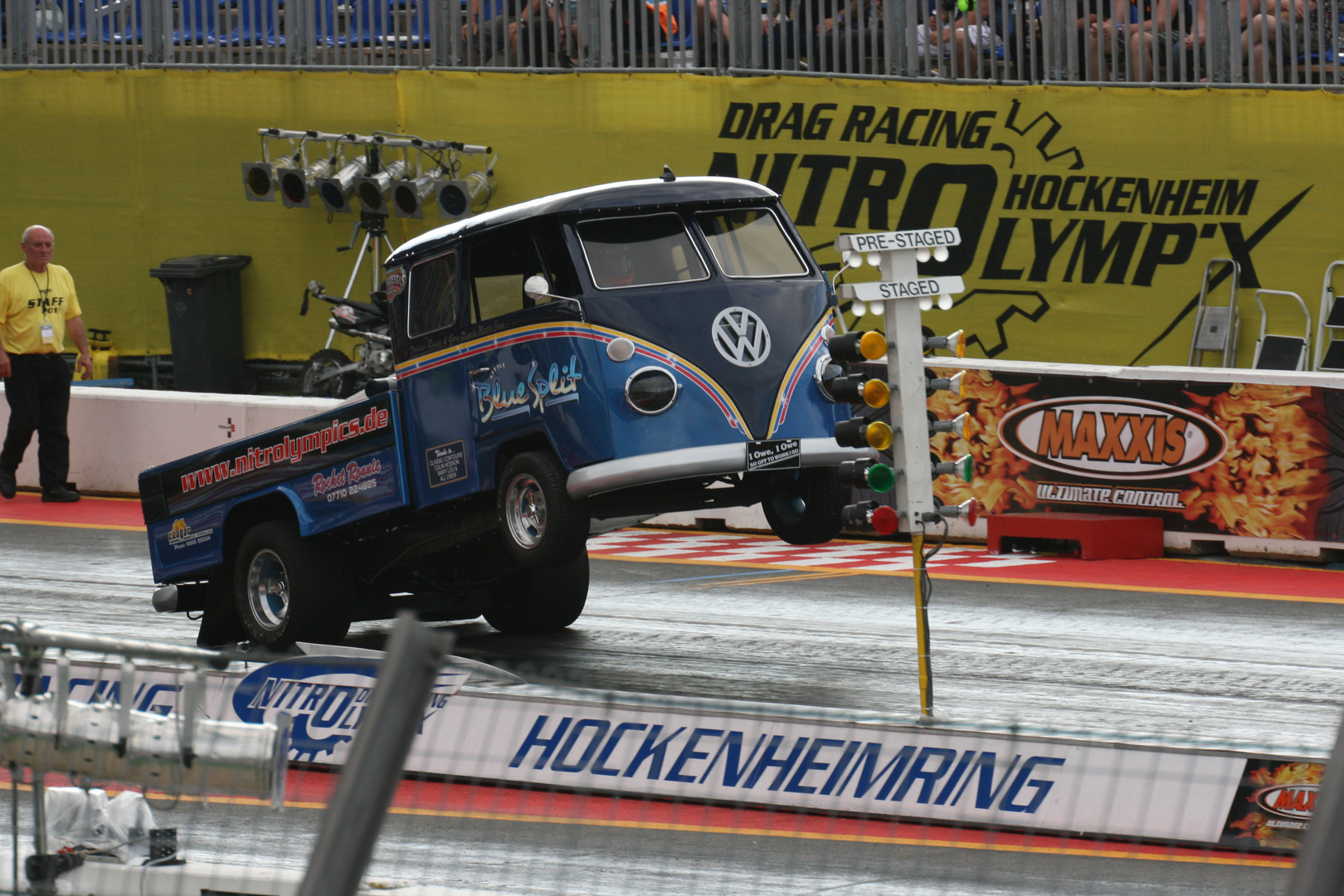 Nitrolympx 2011 Dragracing Hockenheim Blue Split