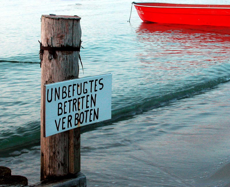 Nix Bootfahrt heute...