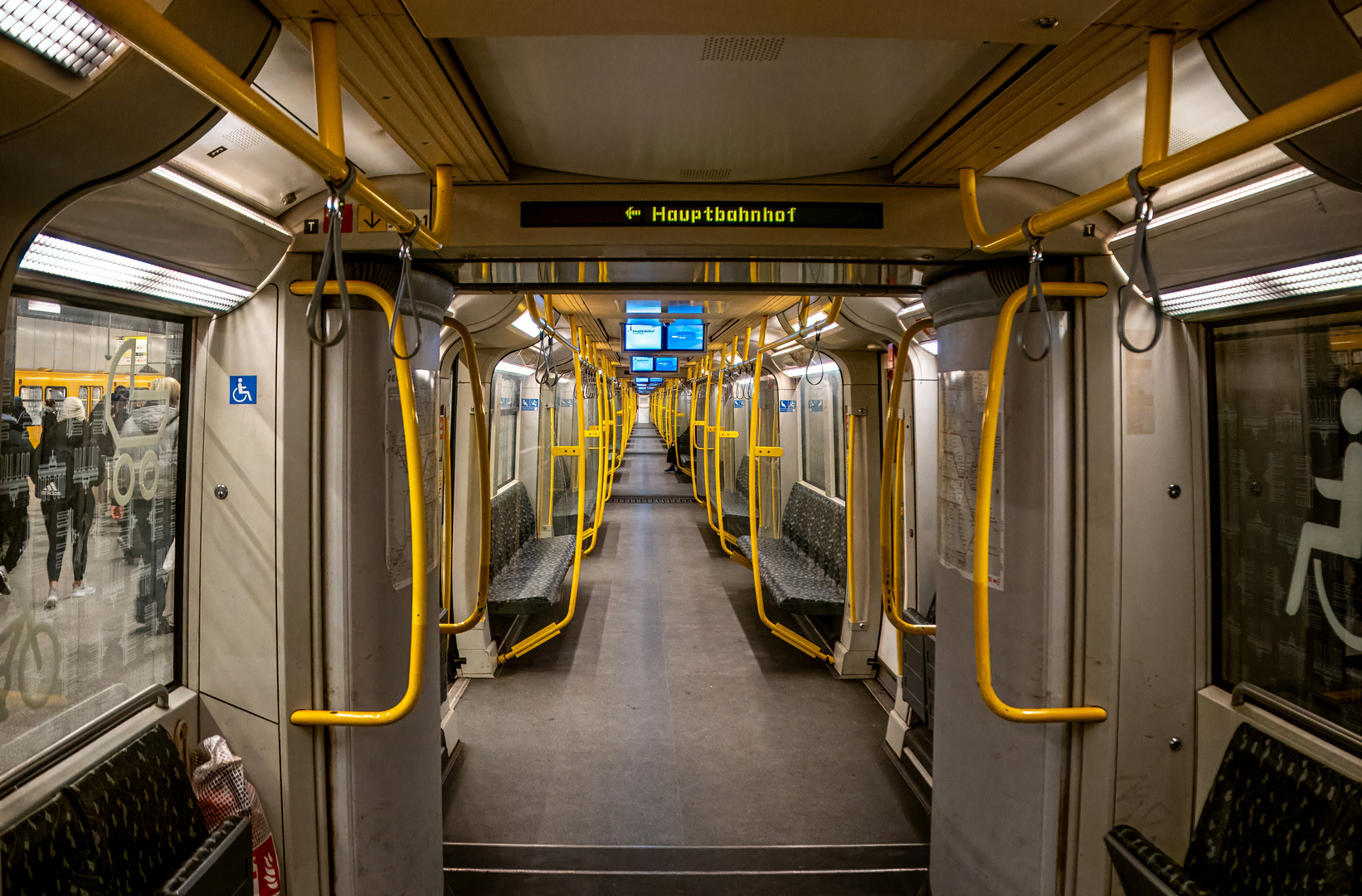 Nix los in der U-Bahn