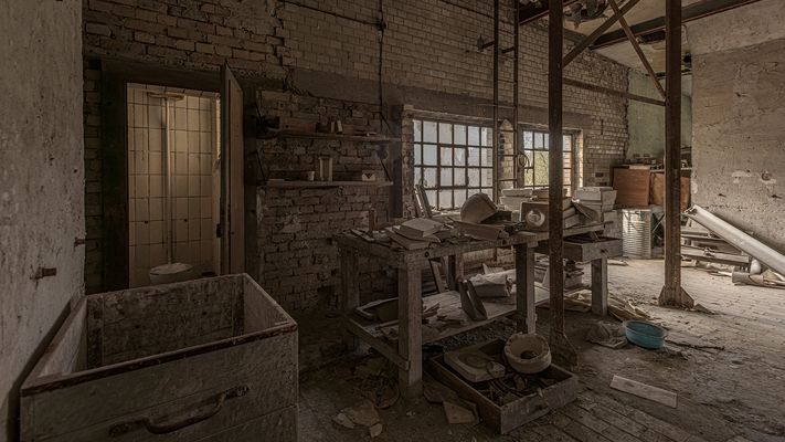 nix mehr los.... in der Werkstatt