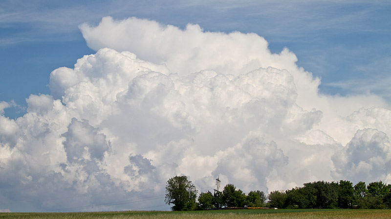 Nix war's mit Gewitter