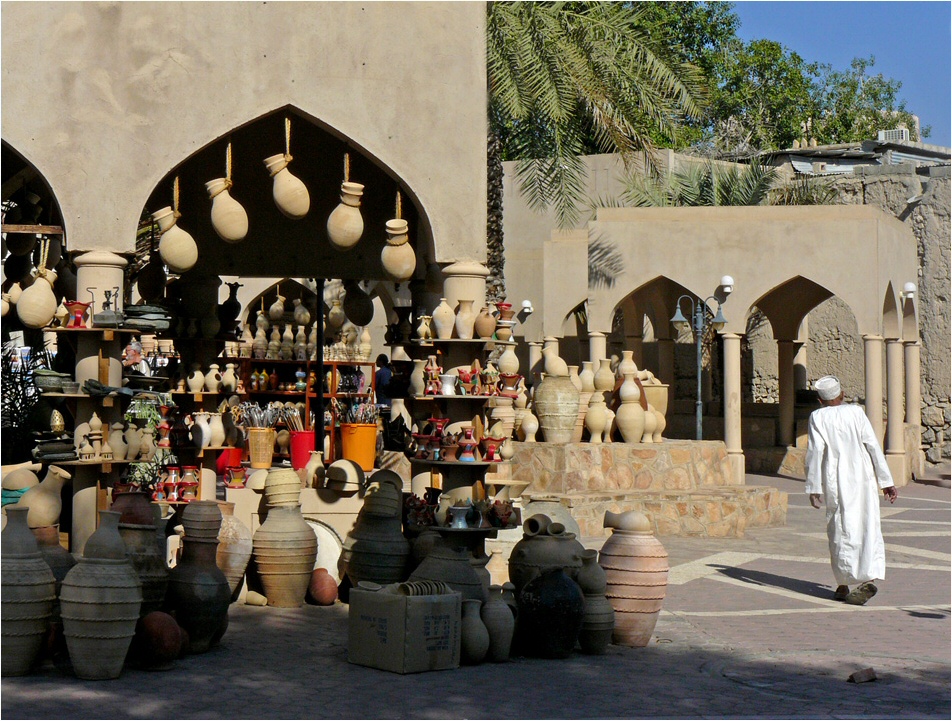 Nizwa - Töpfermarkt