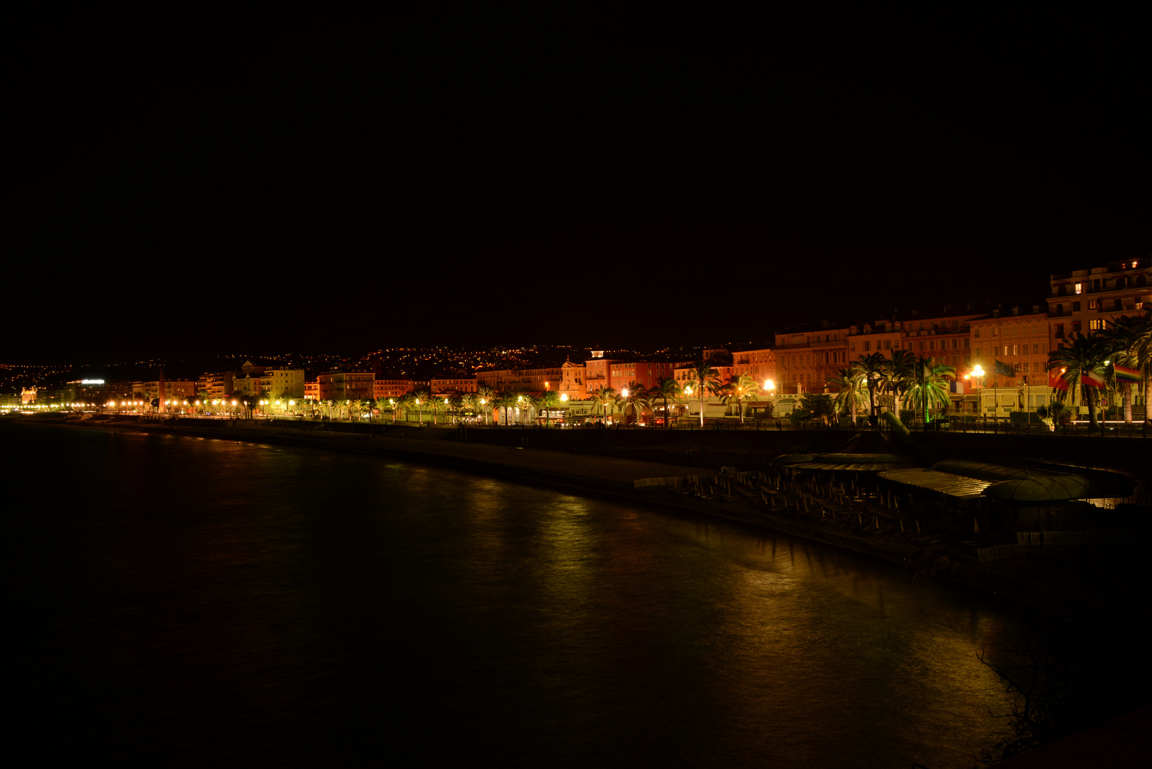 Nizza bei Nacht