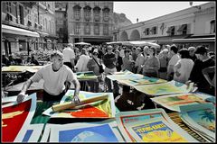 Nizza:  Kunstmarkt