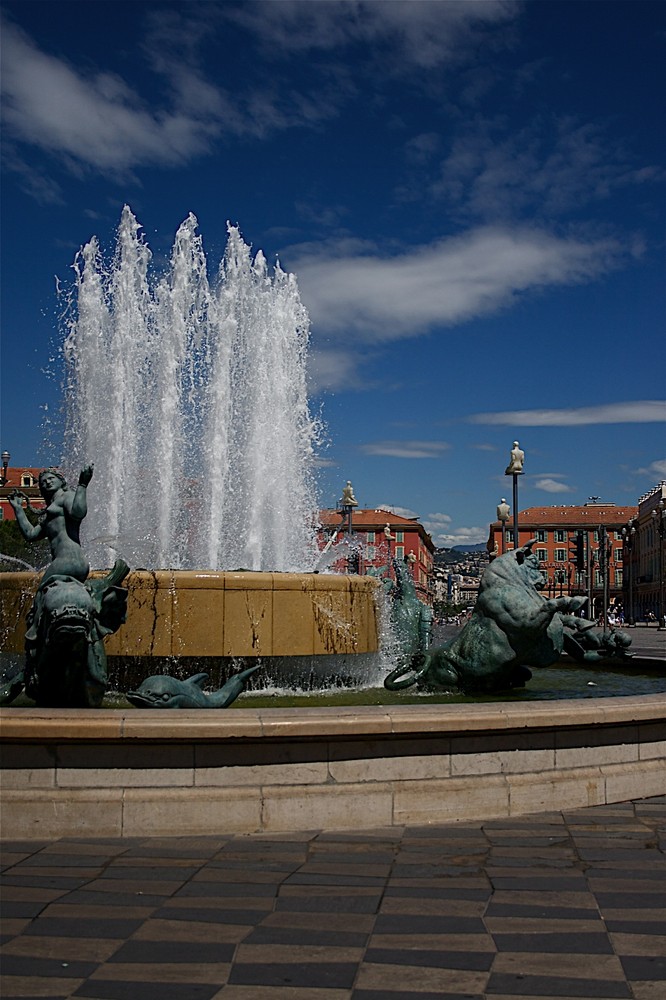 Nizza Marktplatzbrunnen