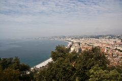 Nizza vom Colline du Chateau (Schloßhügel)