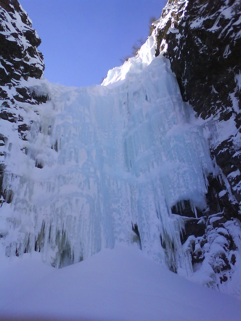 Njupeskär Wasserfall