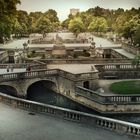 Nîmes: Jardin de la fontaine