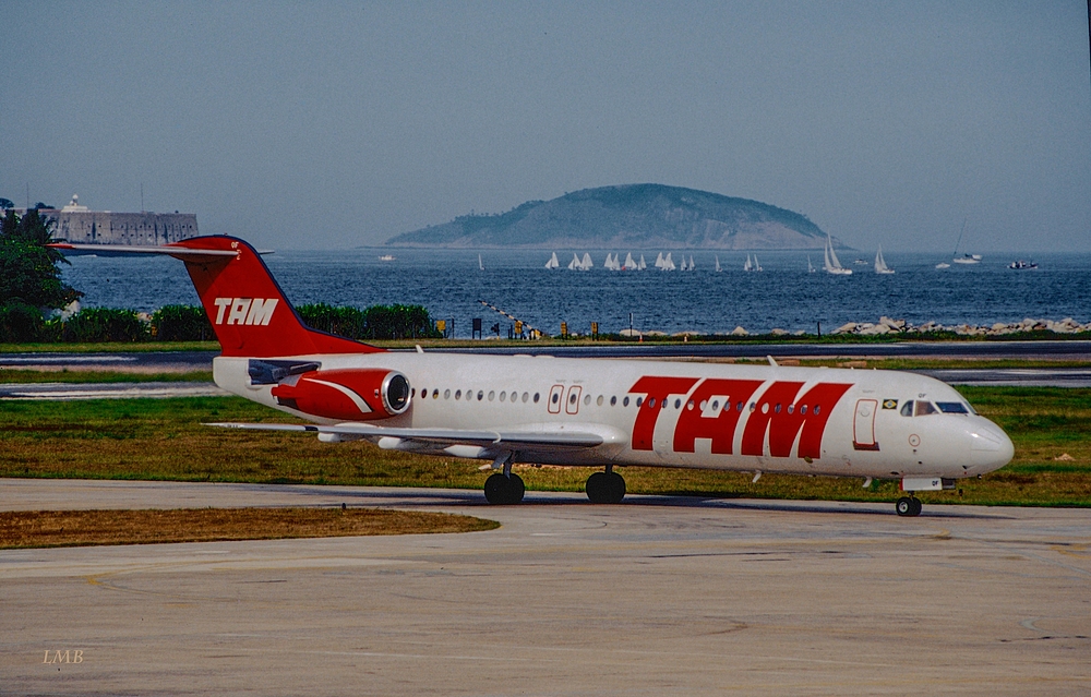 No Aeroporto Municipal do Rio de Janeiro