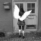 "No fallen Angel" leaves her home in the morning