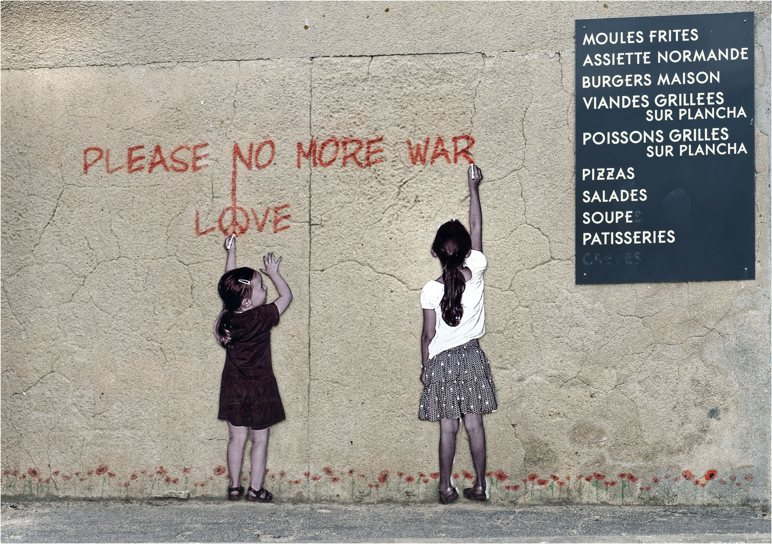 No More War - Arromanches/Normandie