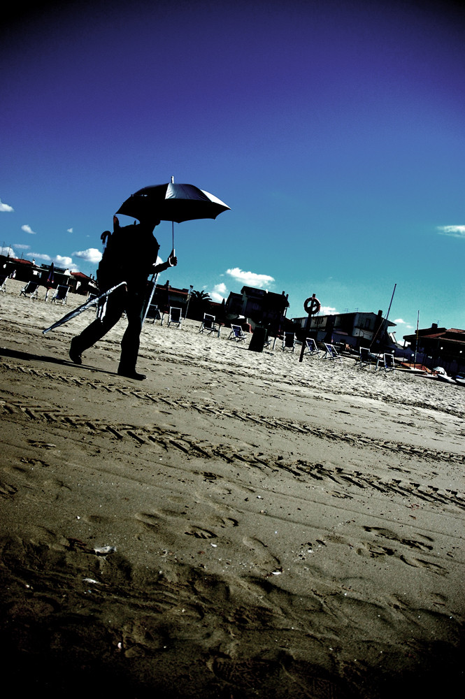 no rain at the beach