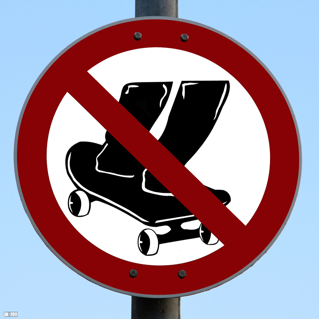 No Skateboarding