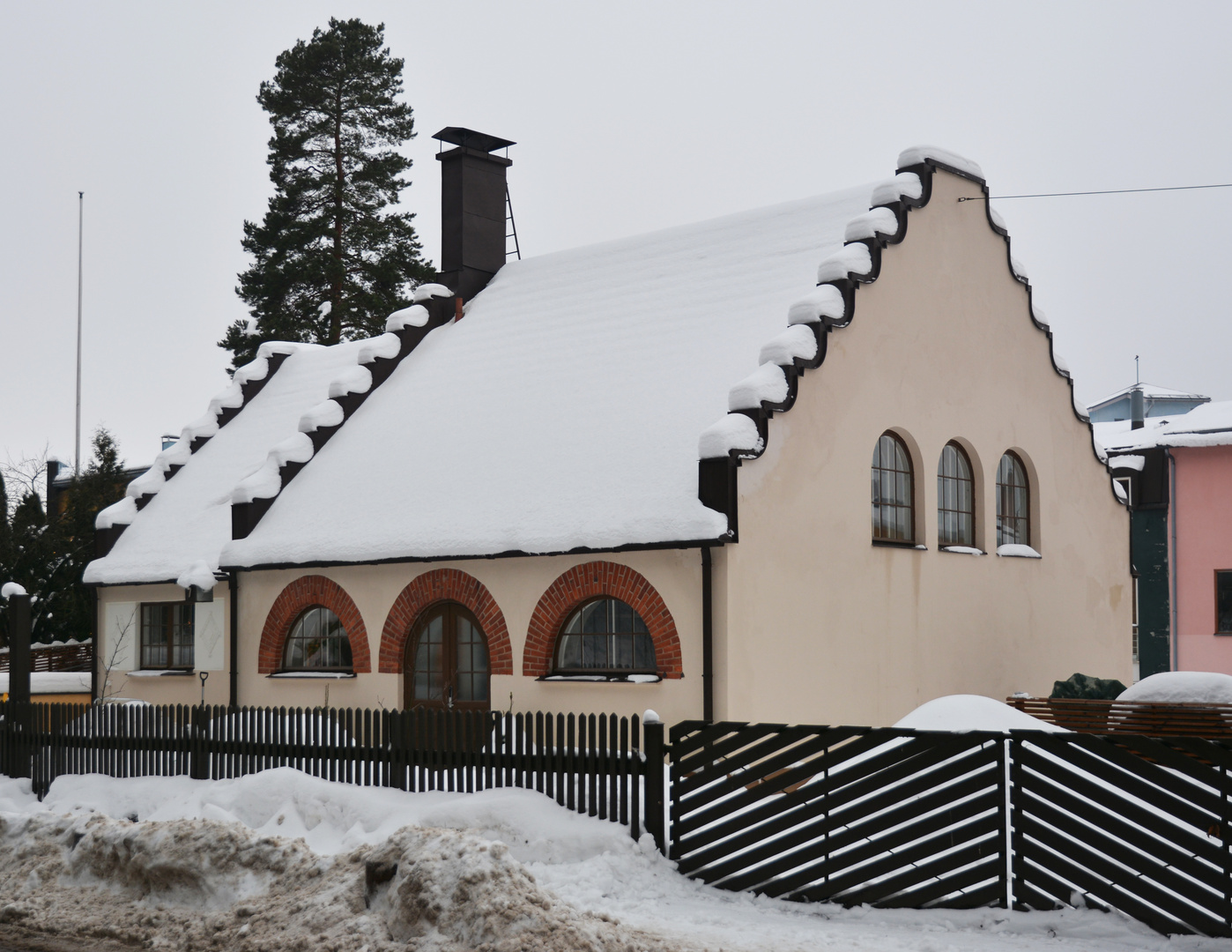 No typical Finnish house on Helsinki