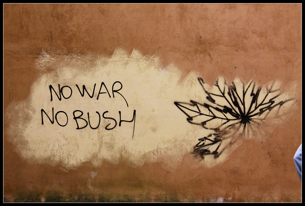 no war - no bush ??