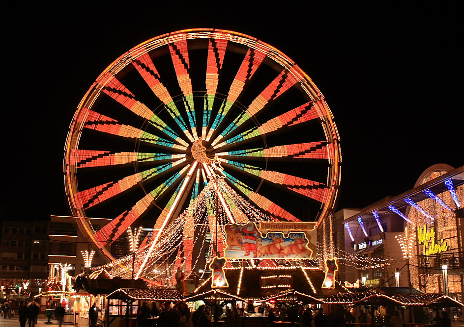 No.1. Das Riesenrad auf dem Weihnachtsmarkt Foto & Bild deutschland