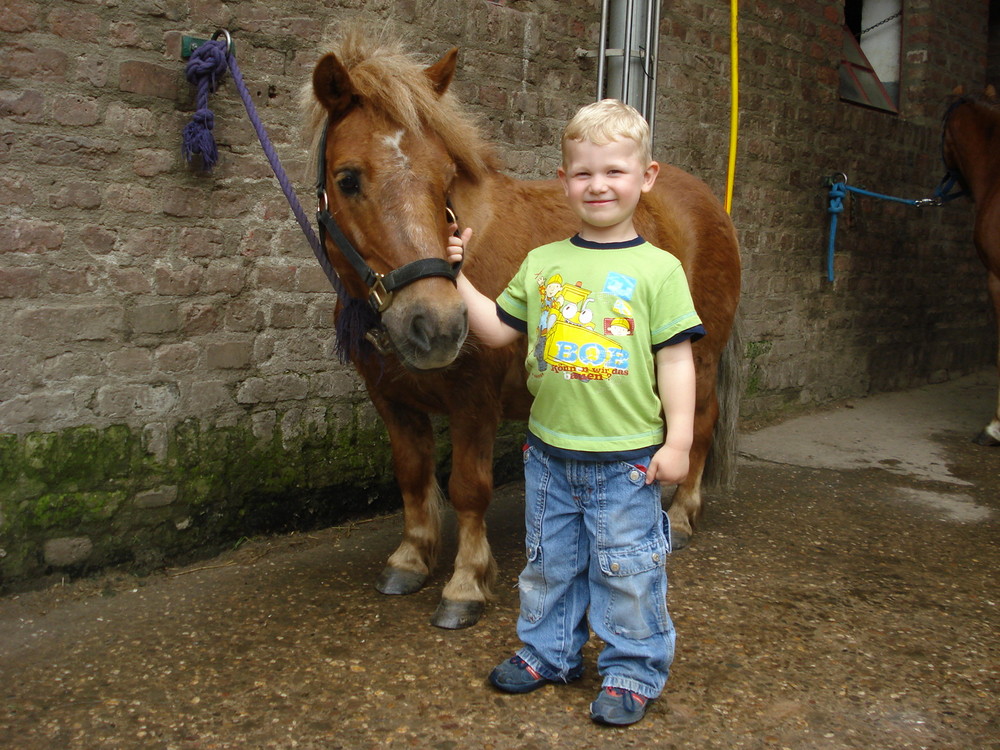 Noah und sein bester Freund Tom