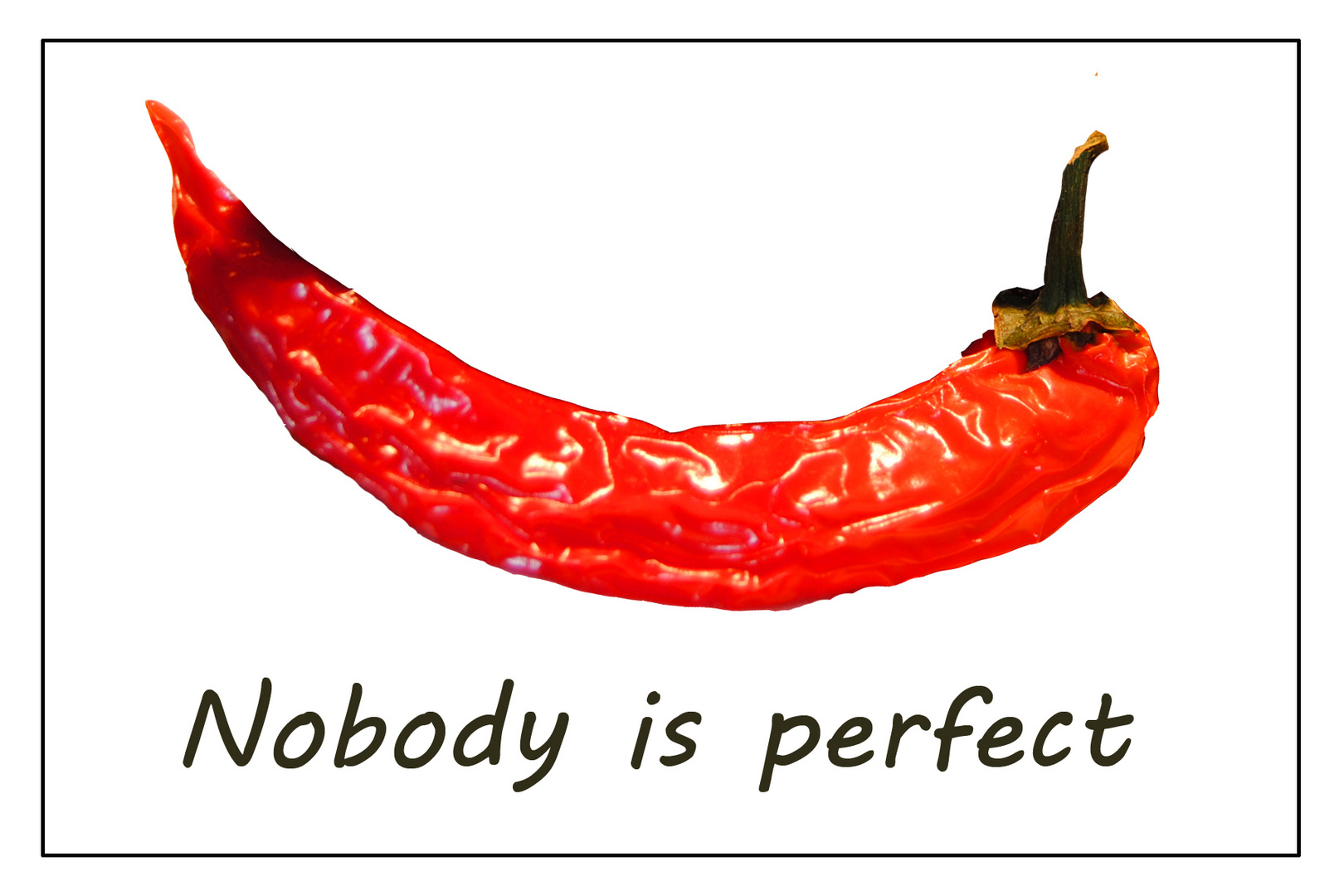 Nobody is perfect