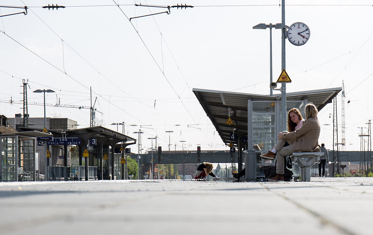 noch 30 min bis zur Abfahrt