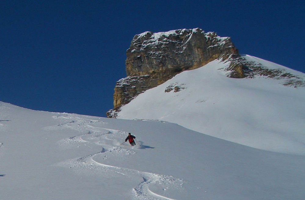 noch die kleine Digitalcam, aber geiler Schnee