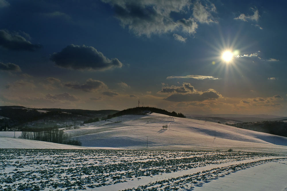 Noch die Wintersonne