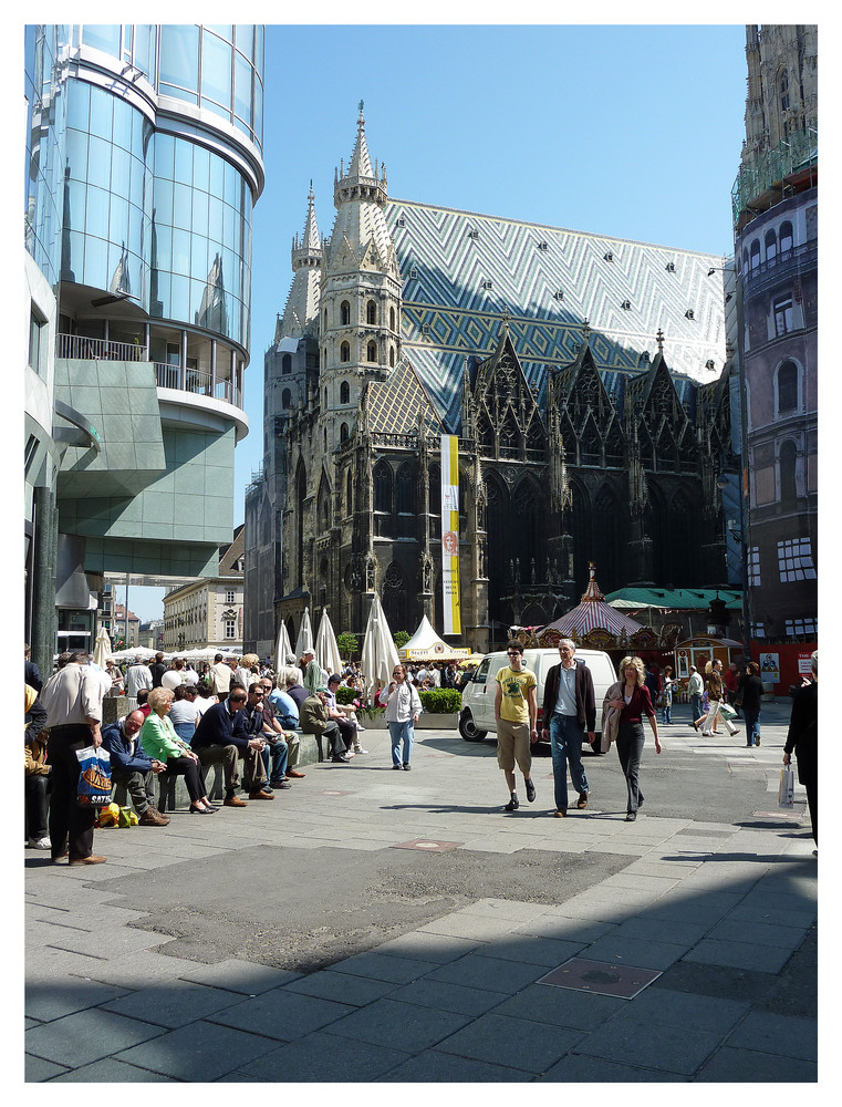 Noch ein blick auf unseren steffl wie wir die stephanskirche liebevoll nennen und