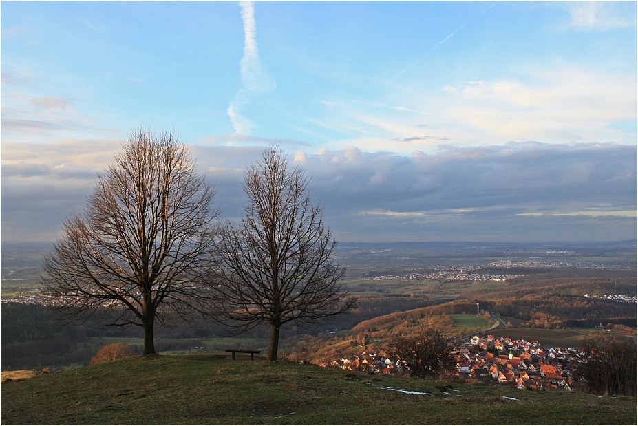 ... noch ein Blick vom Jusi....