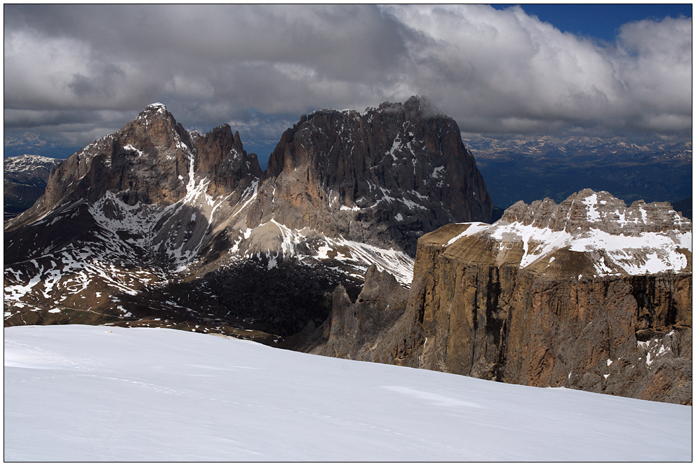 Noch ein Blick vom Sass Pordoi