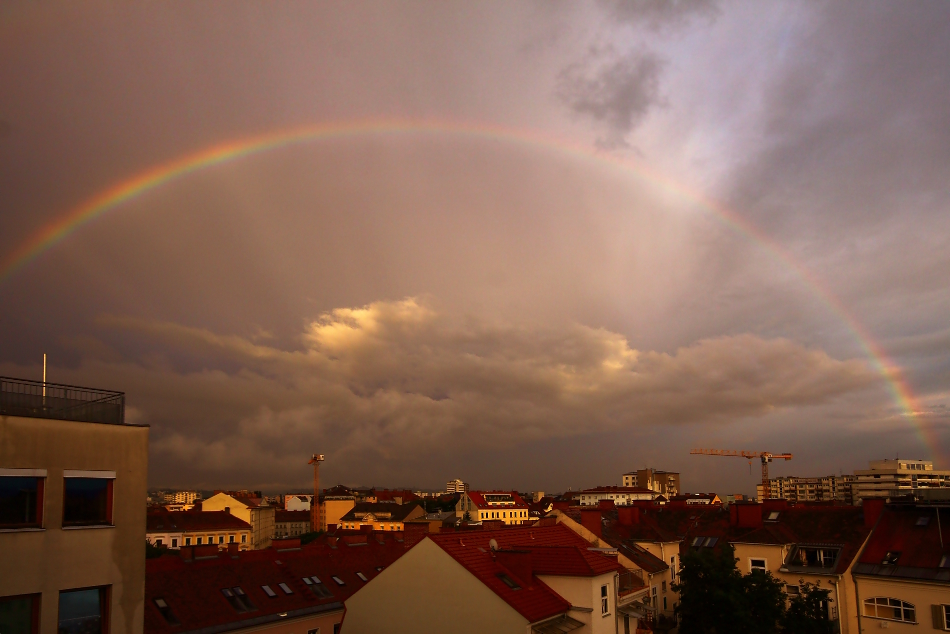 Noch ein Blick von meinem Balkon