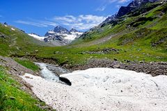 noch ein Blick zurück bevor wir wieder zum Sivretta Stausee kommen