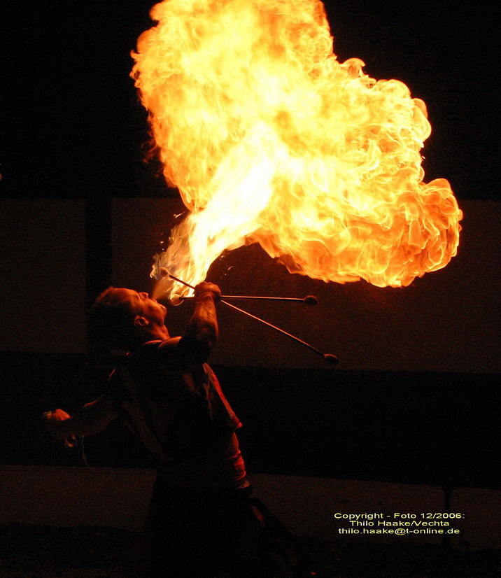 Noch ein Feuerschlucker