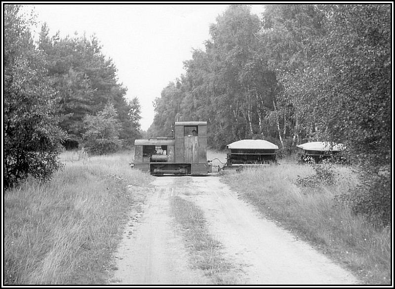 Noch ein Foto von der Kieswerk-Feldbahn