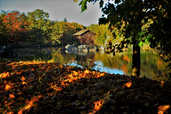 noch ein herbstlicher Einblick in die Anholter Schweiz
