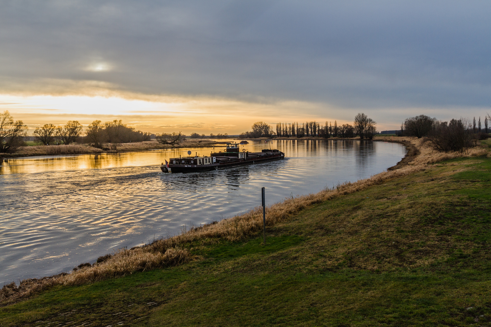 Noch ein mal an der Elbe