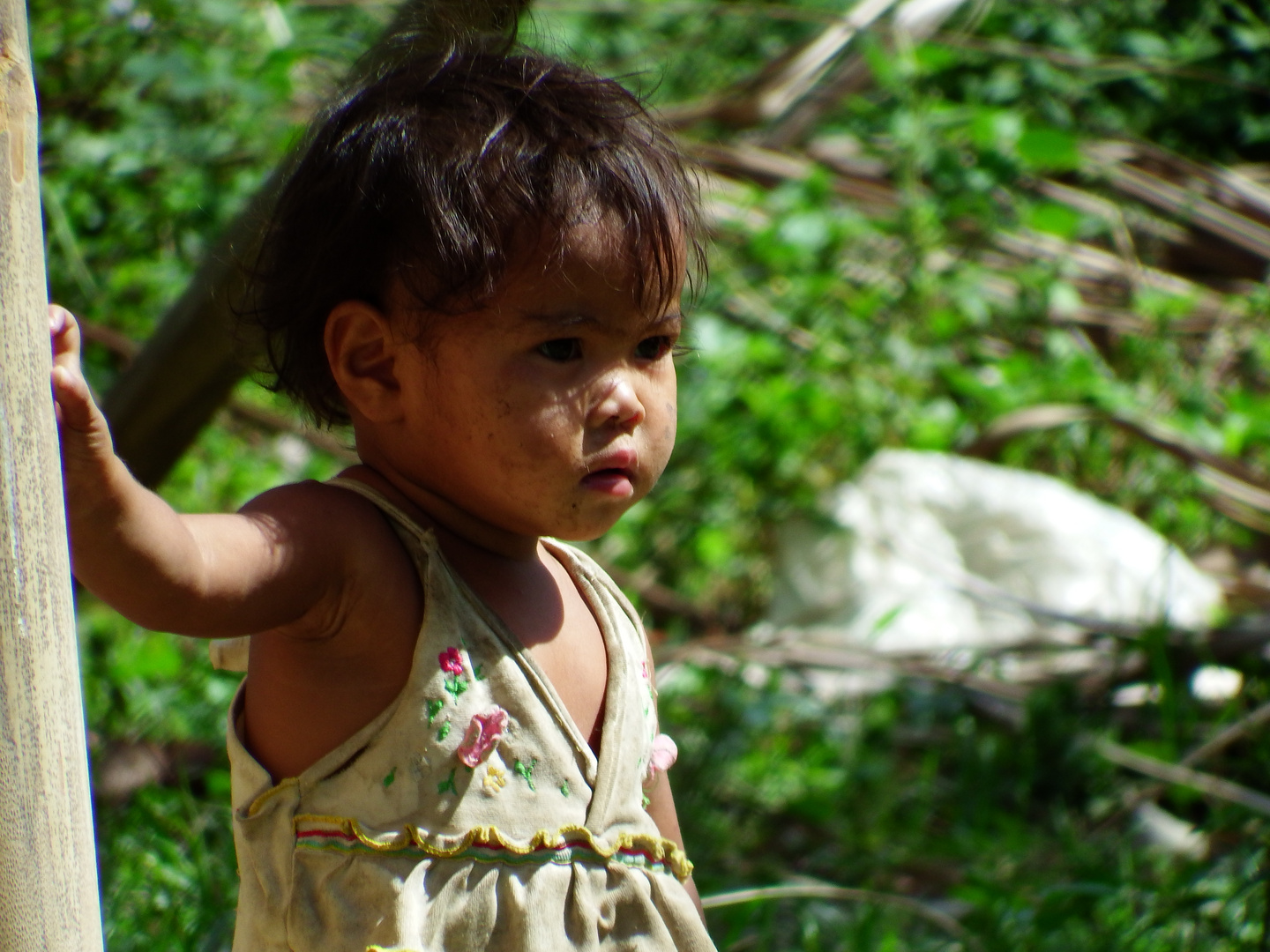 noch ein Mangyan-Kind auf Mindoro