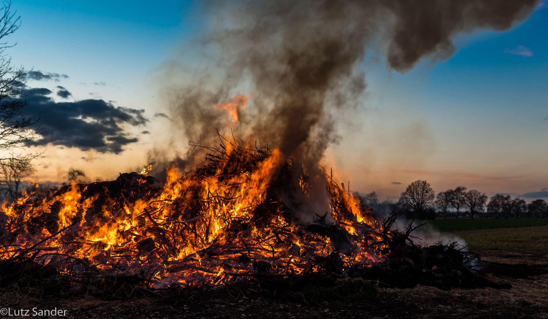 Noch ein Osterfeuer 2016