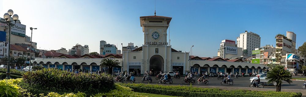 noch ein Pano vom Ben Thanh Markt