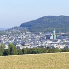 noch ein Panorama von Annaberg Buchholz, fotografiert von der Dörfeler Höhe aus